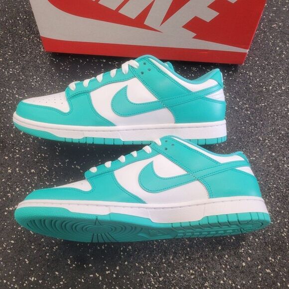 Nike Dunk Low Clear Jade DV0833-101 Men's Size 10 - Picture 6 of 8